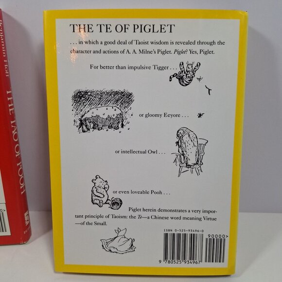 The Tao Of Pooh 1982 & The Te Of Piglet 1992 Hardcover Lot Benjamin Hoff - Picture 7 of 16